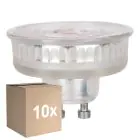 Voordeelpak 10x Eglo LED Spot GU10 PAR16 4W 400lm 38D - 827 Zeer Warm Wit | Dimbaar - Vervangt 57W